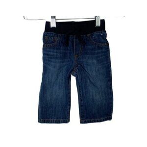 Gymboree Baby Boys Denim Jeans 6–12 Months Elastic Waist